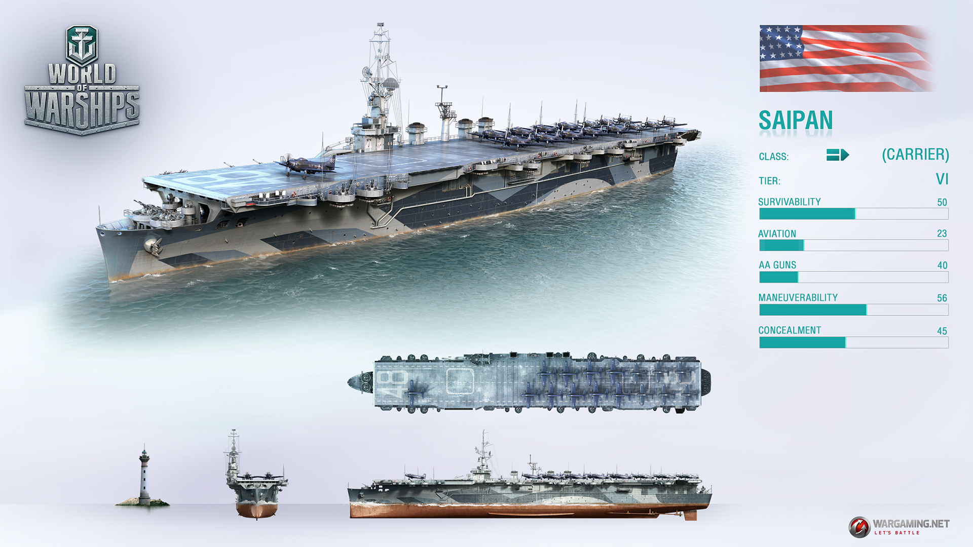 World of warships saipan