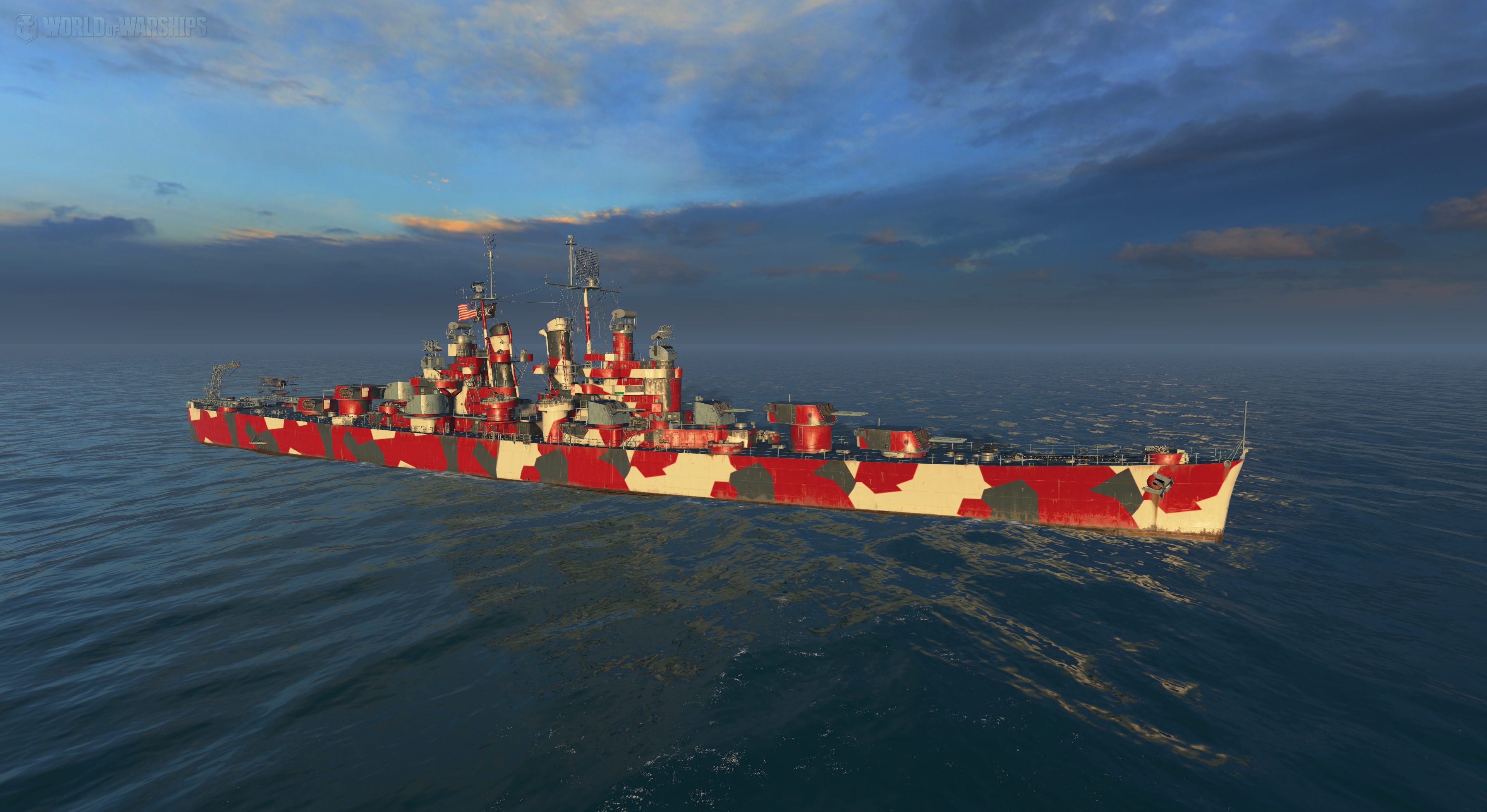 world of warships new orleans camouflage