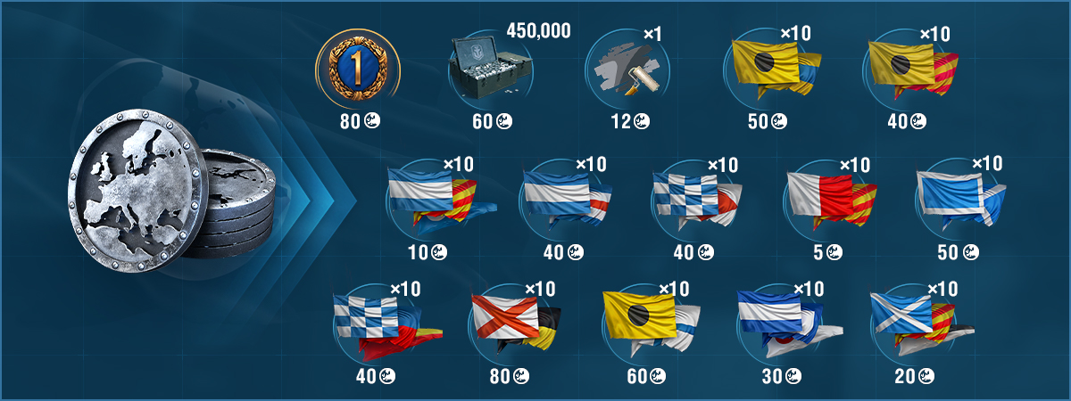 world of warships ranked tokens