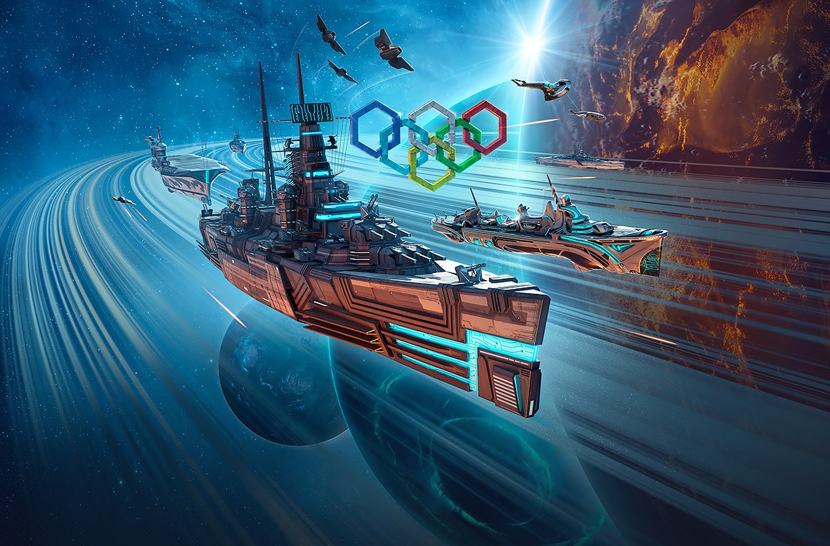 World Of Warships: Legends Fires Into Space With April Fool's Event