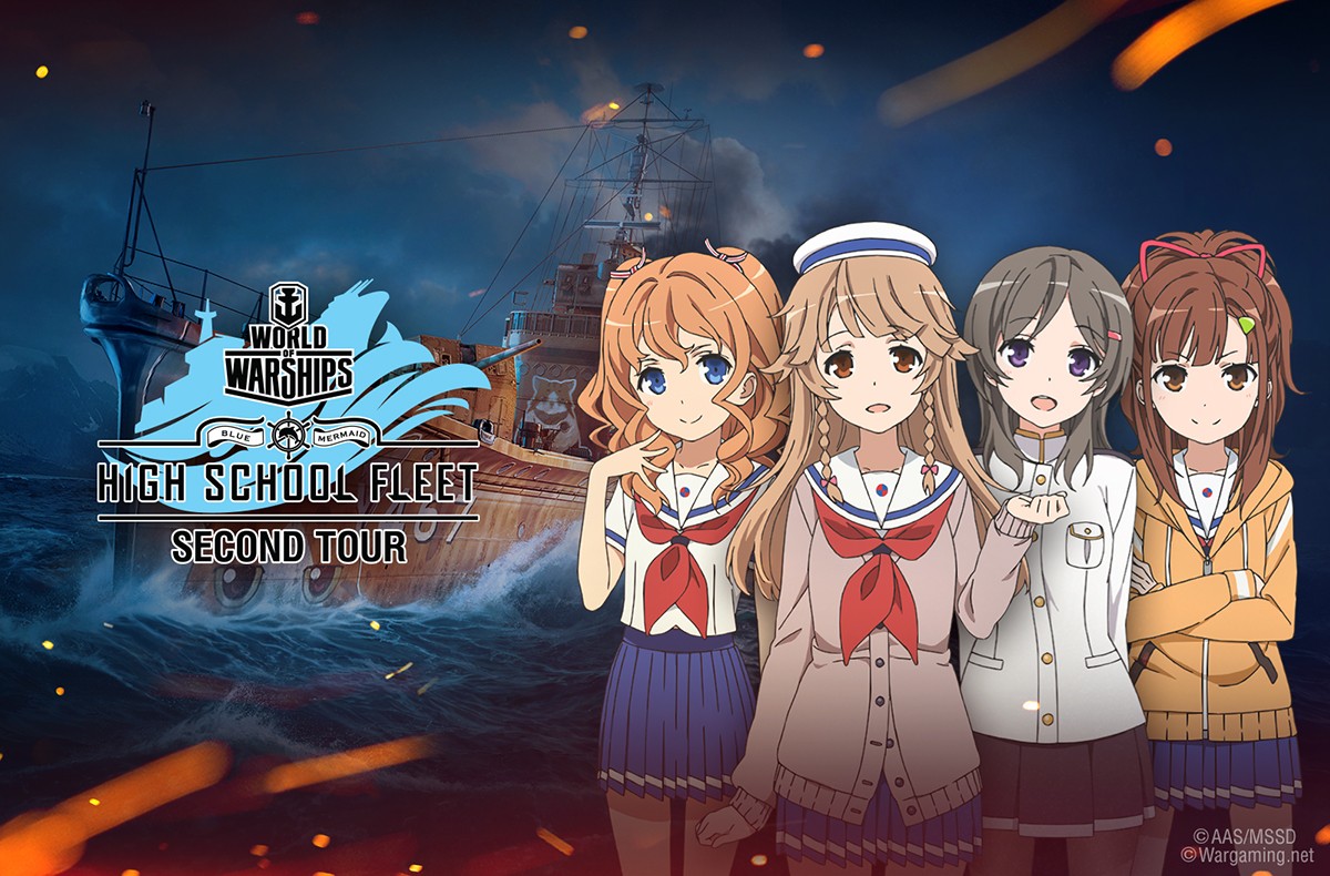 High School Fleet Returns to World of Warships  World of Warships Events   Announcements