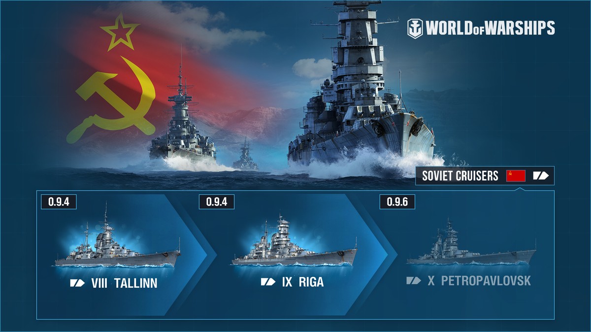 World of Warships: Legends” ganha 14 navios do novo nível VIII