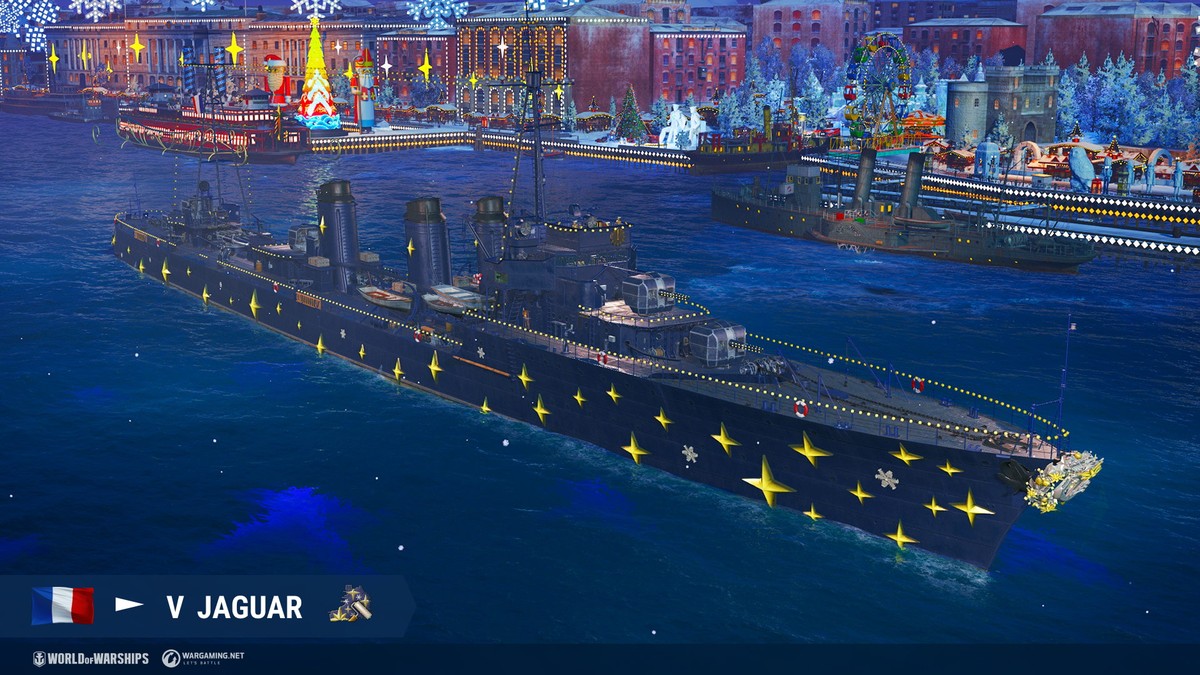 Wows 2022 Christmas New Year's Night And Our Festive Collection | World Of Warships