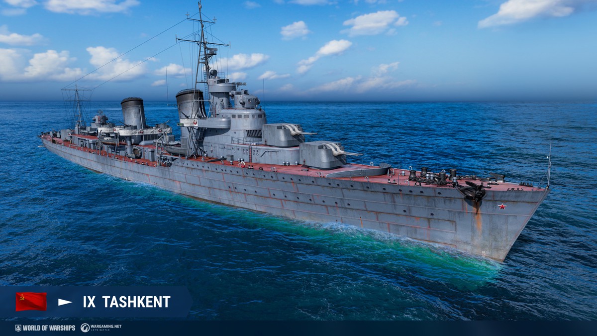Dry Dock: Tashkent | World of Warships