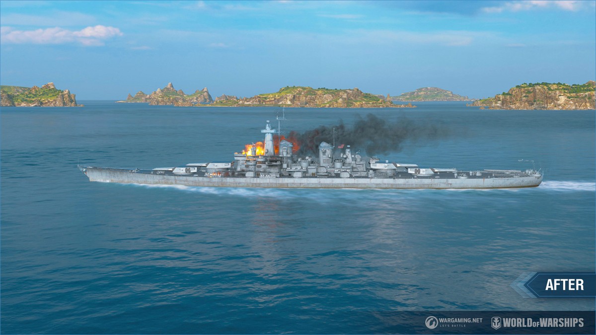 视觉效果更新概览 World Of Warships