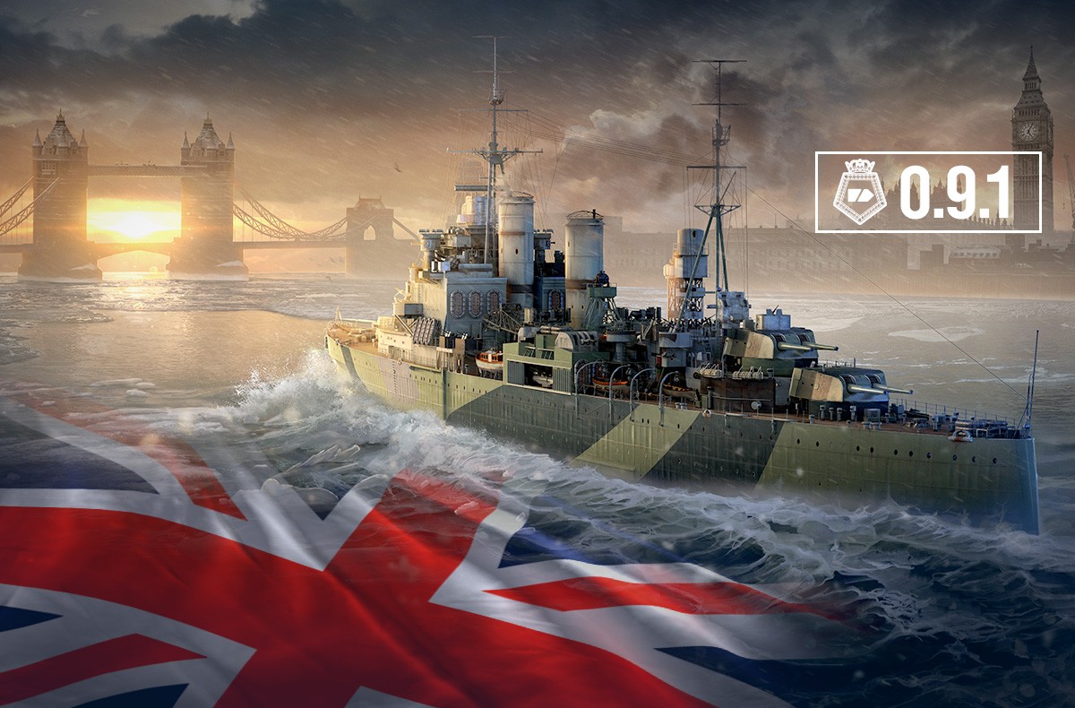 best modification for world of warships british shis cruiser