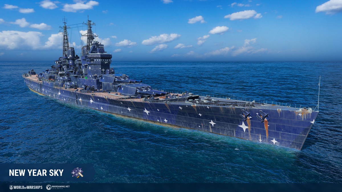 World Of Warships Christmas 2022 New Year's Night And Our Festive Collection | World Of Warships