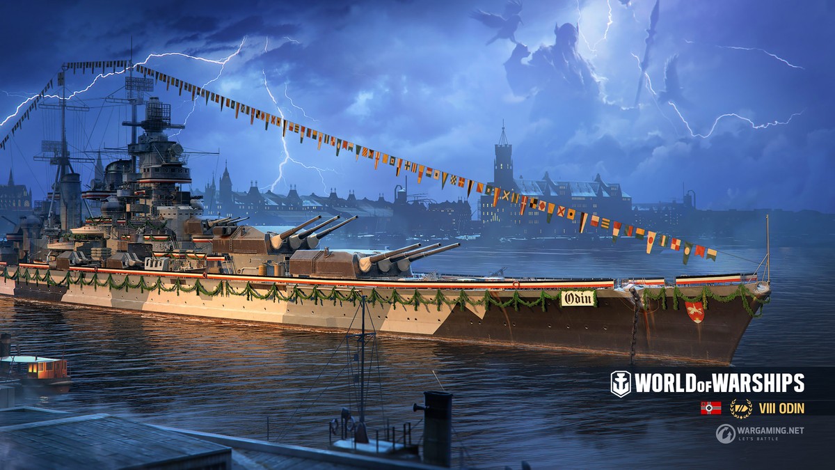 影片 乾塢 Odin World Of Warships