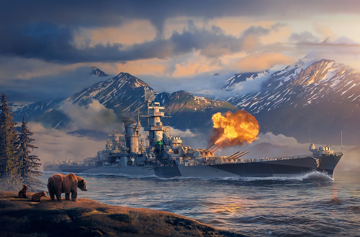 world of warships alaska review