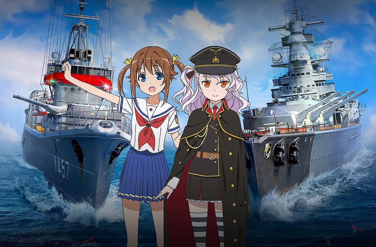 world of warships high school fleet mod