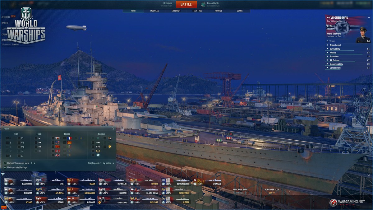 french battleship republique world of warships