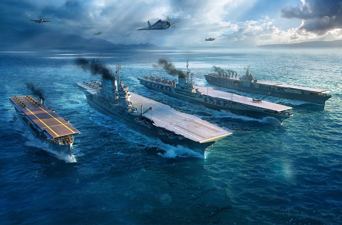aircraft carriers world of warships