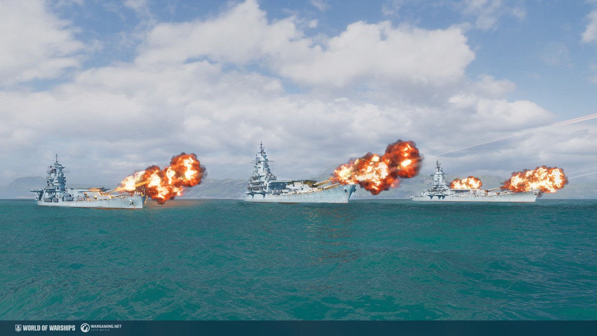 プレイのコツ: アメリカ・ハイブリッド戦艦 | World of Warships