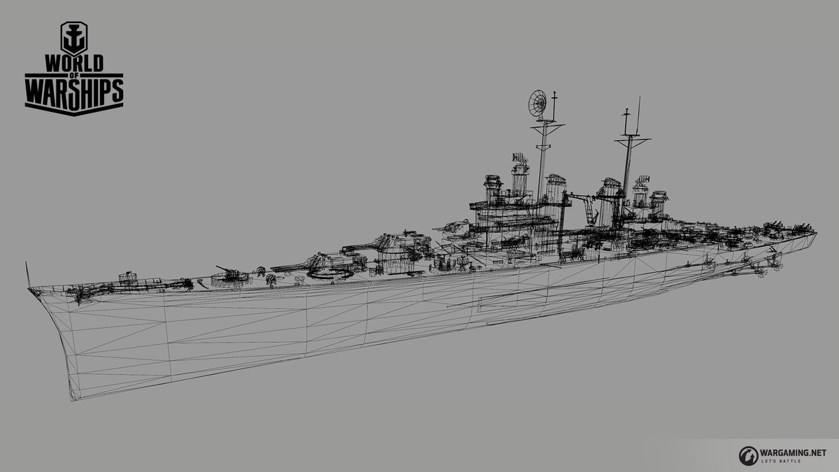 Heavy Buffalo CA-B) World of Warships
