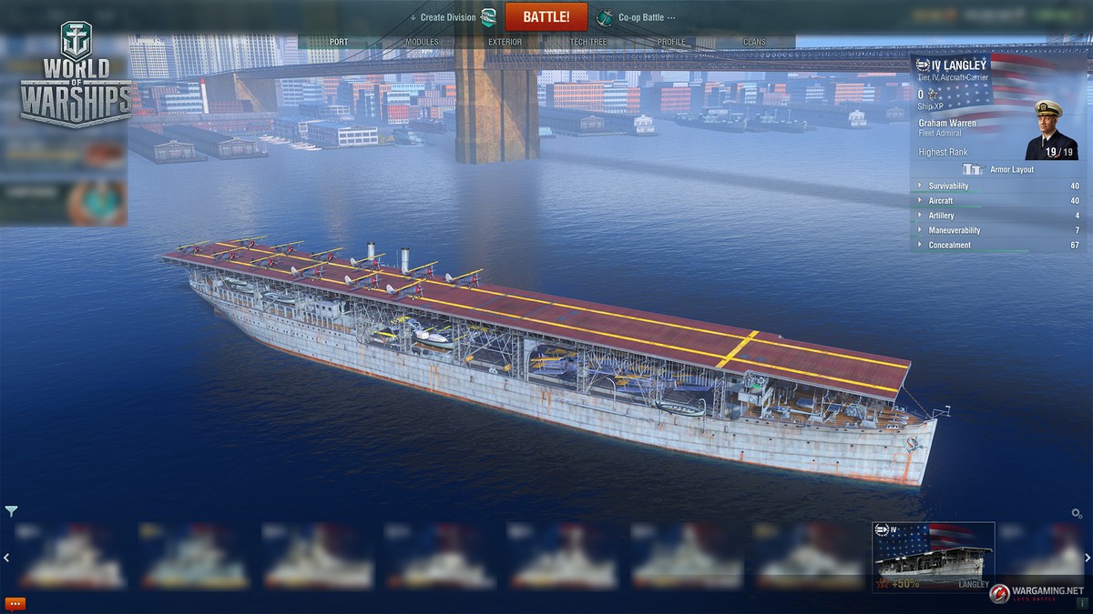 Aircraft Carriers Come To World Of Warships: Legends