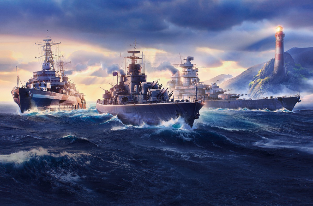 Lighthouse Auction: Belfast and Superships | World of Warships