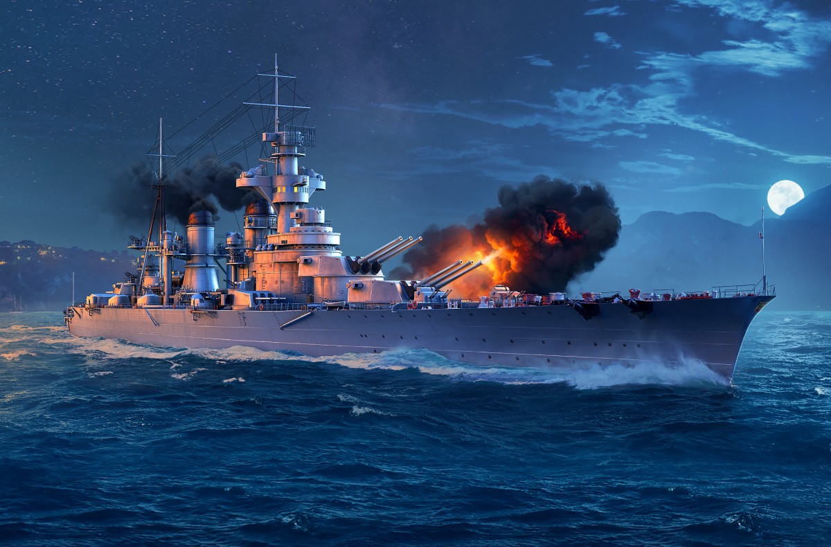 新イタリア巡洋艦 Napoli を歓迎しましょう World Of Warships