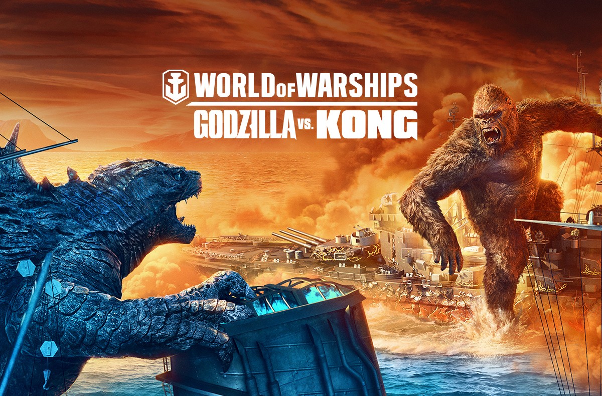 Godzilla vs. Kong in World of Warships